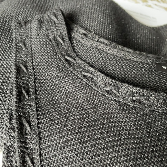 WHBM Tank tunic top!!! Tank  knit. Has sheen threads in it. Size Med/lrg - Picture 9 of 10